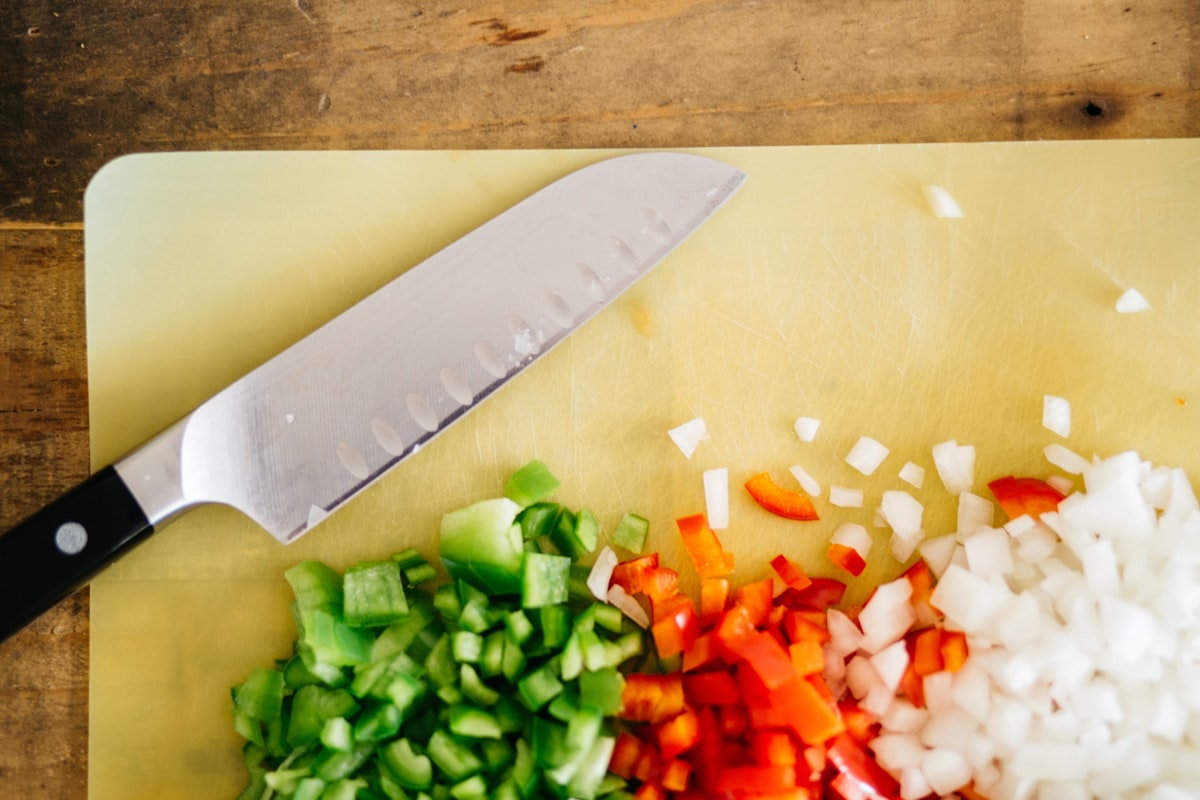 Seasonal vegetable stir-fry